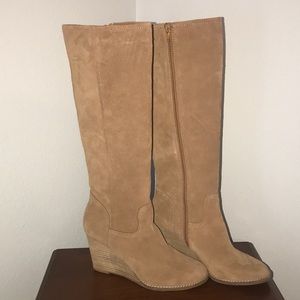 Lucky Brand NWT suede leather boots